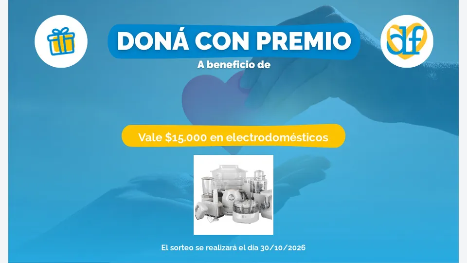 Ganá $15.000 en electrodomésticos