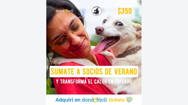 Imagen de ticket: Socios de verano - Ángeles en Libertad - $350