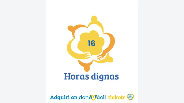Imagen de ticket: Suscripción mensual de 16 Horas Dignas