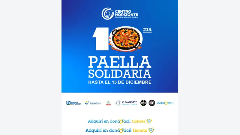Imagen de ticket: 10ª Paella Solidaria de Centro Horizonte