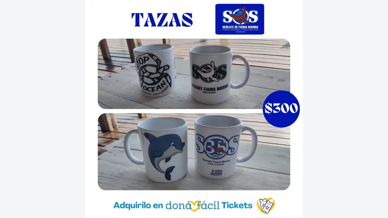 Imagen de ticket: Tazas - SOS Fauna Marina