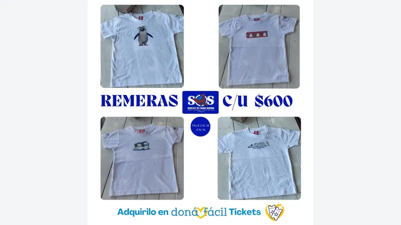 Imagen de ticket: Remeras - SOS Fauna Marina