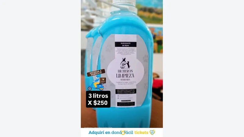 Imagen de ticket: Suavizante de Ropa - Productos de Limpieza