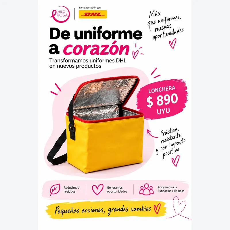 De Uniforme a Corazón - Lonchera